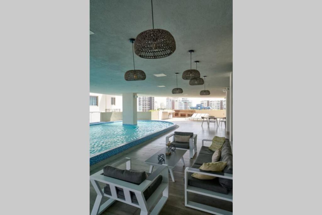 Escape Apartments, Balcony, Pool, Gym & Spa In La Julia Σάντο Ντομίγκο Εξωτερικό φωτογραφία